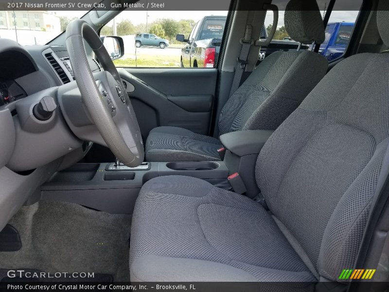 Gun Metallic / Steel 2017 Nissan Frontier SV Crew Cab
