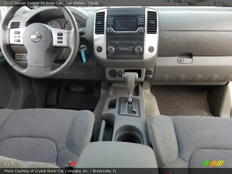 Gun Metallic / Steel 2017 Nissan Frontier SV Crew Cab