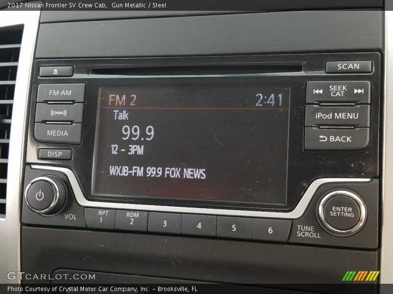 Gun Metallic / Steel 2017 Nissan Frontier SV Crew Cab