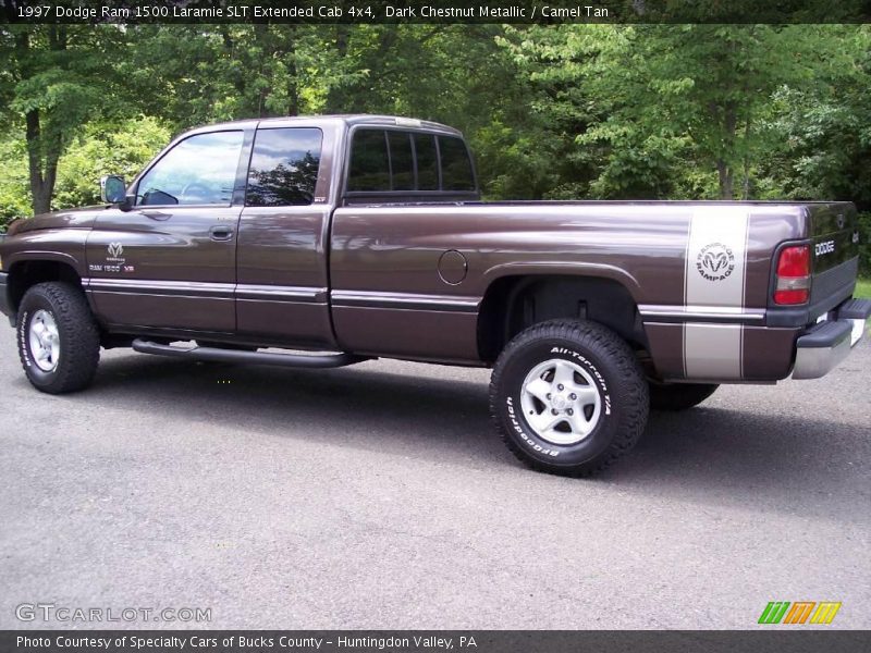 Dark Chestnut Metallic / Camel Tan 1997 Dodge Ram 1500 Laramie SLT Extended Cab 4x4