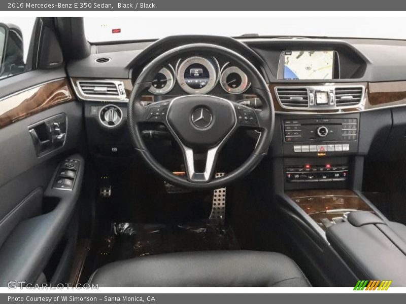 Black / Black 2016 Mercedes-Benz E 350 Sedan