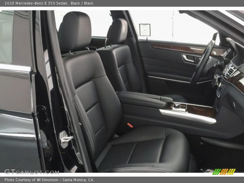 Black / Black 2016 Mercedes-Benz E 350 Sedan