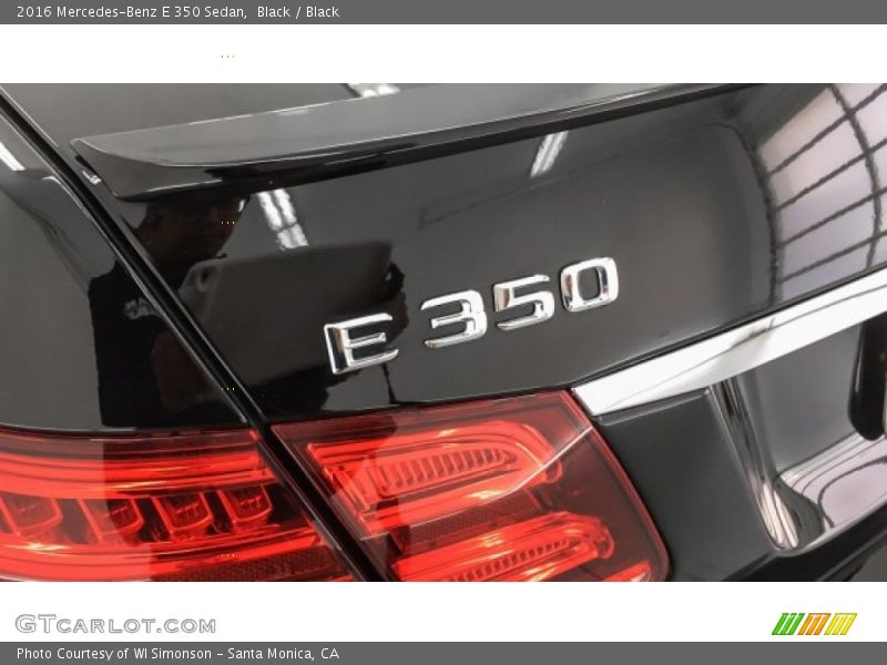 Black / Black 2016 Mercedes-Benz E 350 Sedan