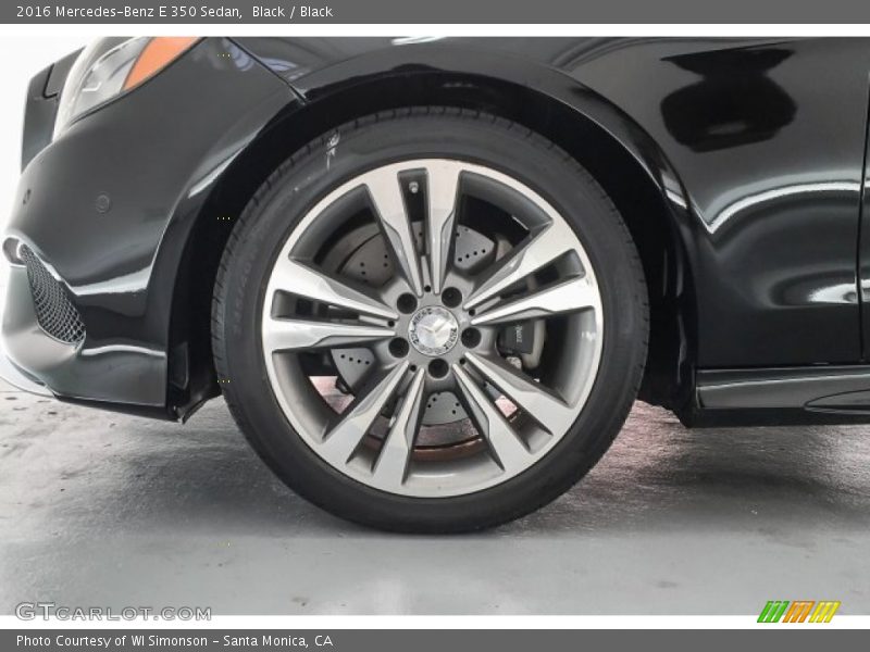 Black / Black 2016 Mercedes-Benz E 350 Sedan