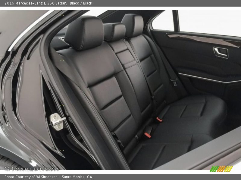 Black / Black 2016 Mercedes-Benz E 350 Sedan