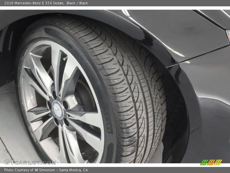 Black / Black 2016 Mercedes-Benz E 350 Sedan