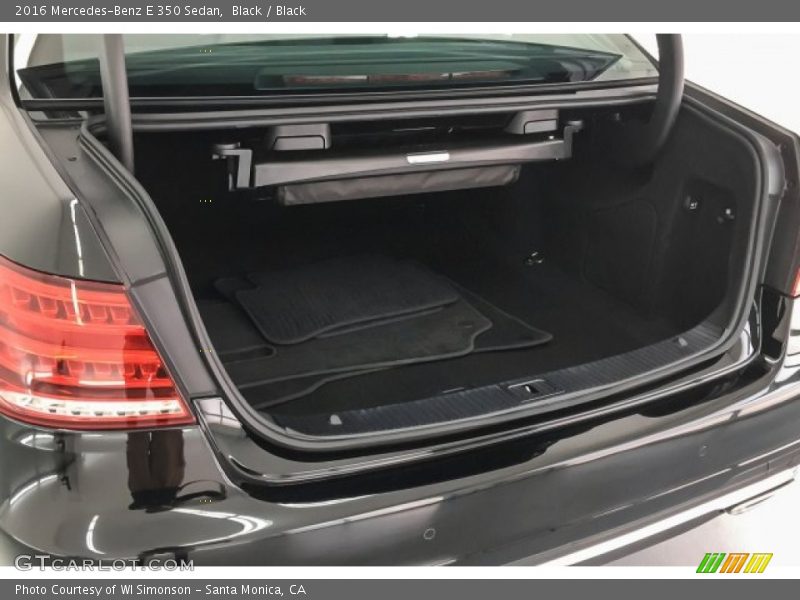Black / Black 2016 Mercedes-Benz E 350 Sedan