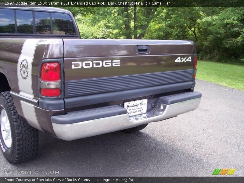 Dark Chestnut Metallic / Camel Tan 1997 Dodge Ram 1500 Laramie SLT Extended Cab 4x4