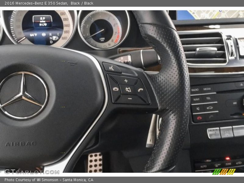 Black / Black 2016 Mercedes-Benz E 350 Sedan
