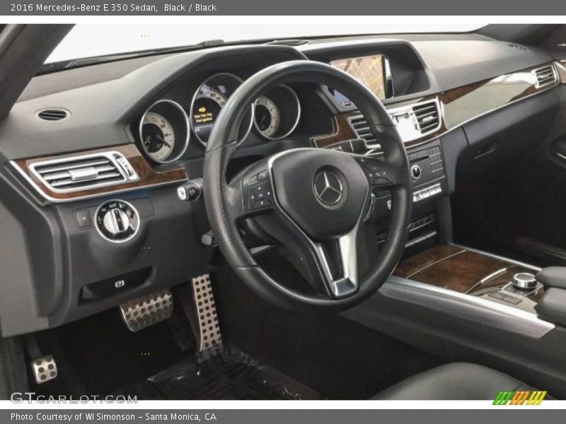 Black / Black 2016 Mercedes-Benz E 350 Sedan