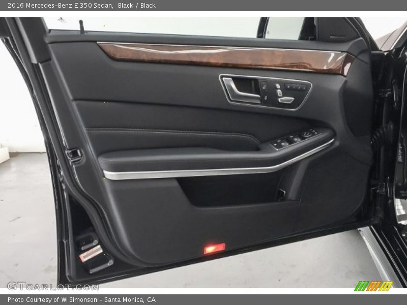 Black / Black 2016 Mercedes-Benz E 350 Sedan