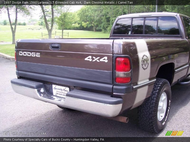 Dark Chestnut Metallic / Camel Tan 1997 Dodge Ram 1500 Laramie SLT Extended Cab 4x4