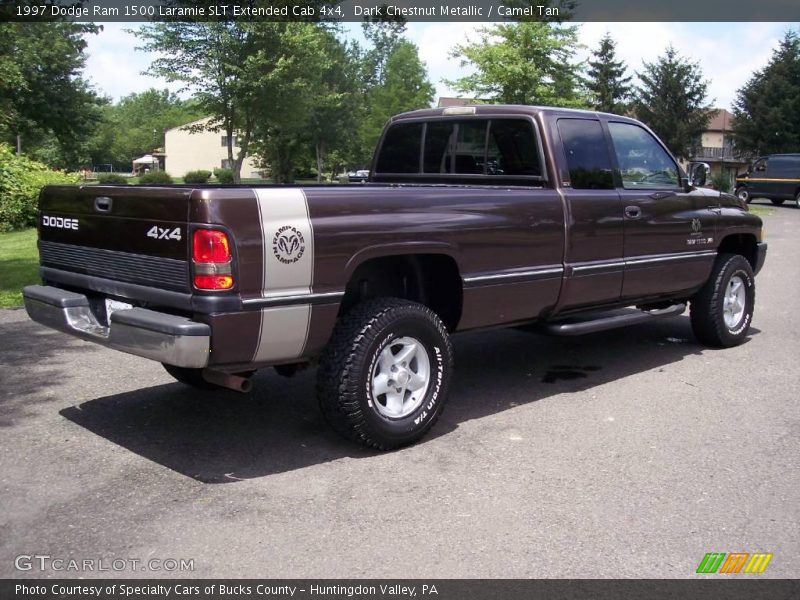 Dark Chestnut Metallic / Camel Tan 1997 Dodge Ram 1500 Laramie SLT Extended Cab 4x4