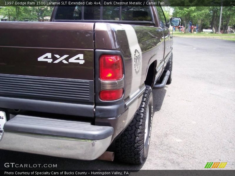 Dark Chestnut Metallic / Camel Tan 1997 Dodge Ram 1500 Laramie SLT Extended Cab 4x4
