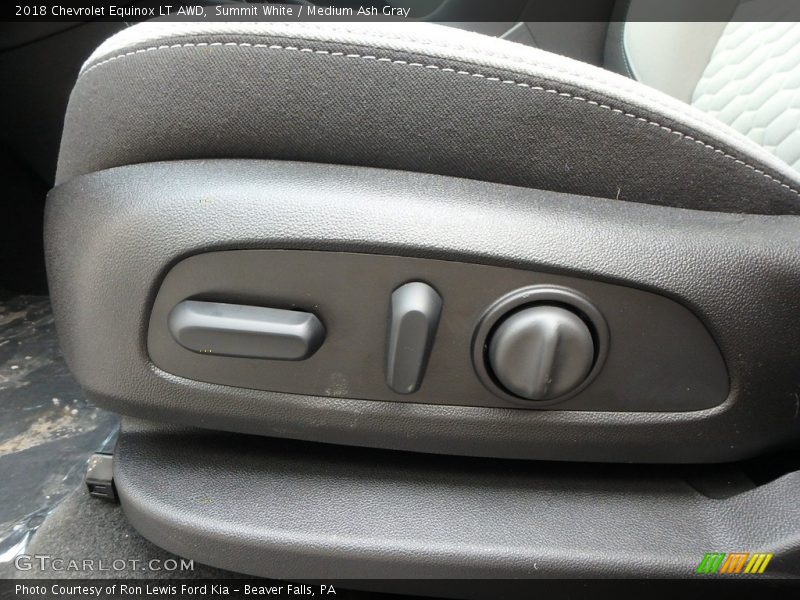Summit White / Medium Ash Gray 2018 Chevrolet Equinox LT AWD