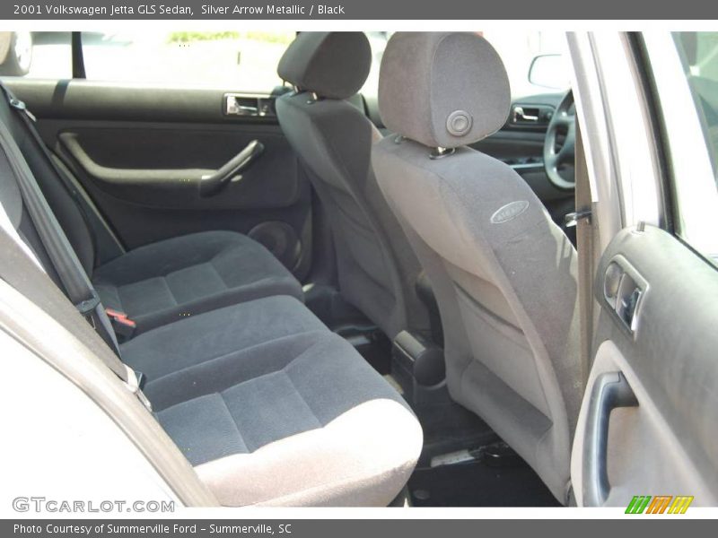 Silver Arrow Metallic / Black 2001 Volkswagen Jetta GLS Sedan