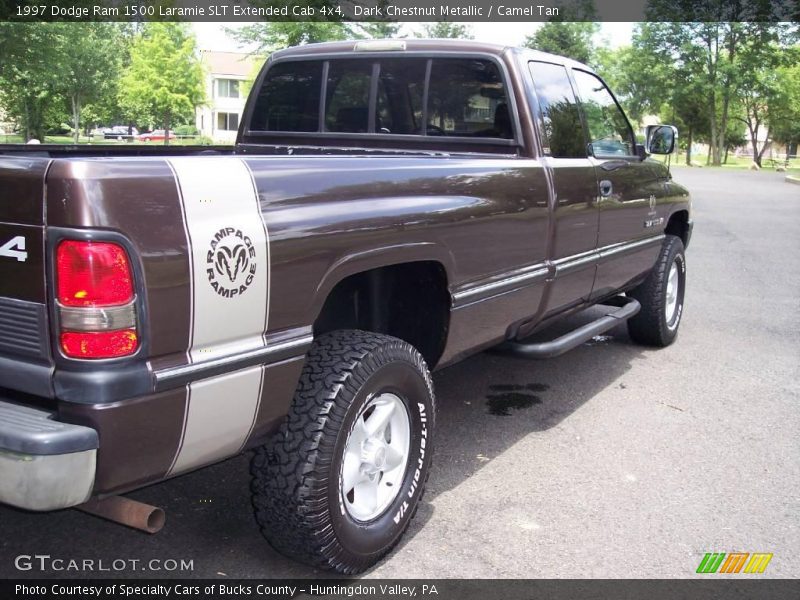 Dark Chestnut Metallic / Camel Tan 1997 Dodge Ram 1500 Laramie SLT Extended Cab 4x4