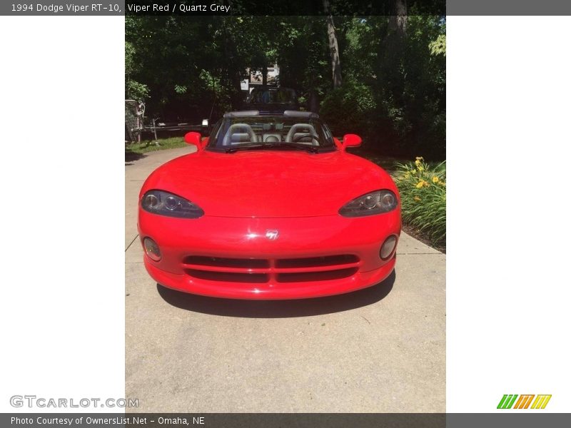 Viper Red / Quartz Grey 1994 Dodge Viper RT-10