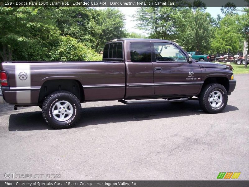 Dark Chestnut Metallic / Camel Tan 1997 Dodge Ram 1500 Laramie SLT Extended Cab 4x4