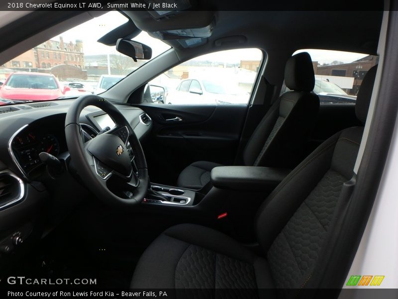 Summit White / Jet Black 2018 Chevrolet Equinox LT AWD