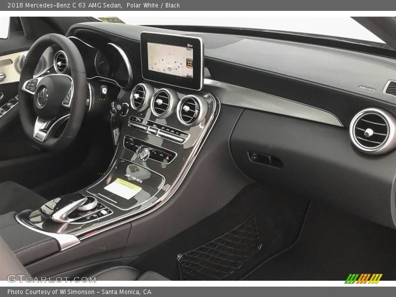 Dashboard of 2018 C 63 AMG Sedan