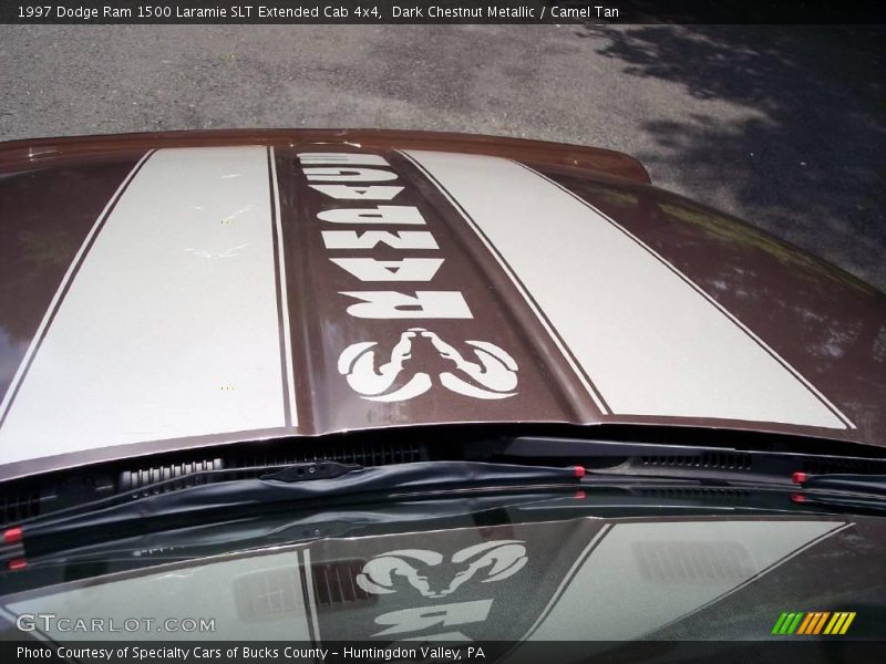 Dark Chestnut Metallic / Camel Tan 1997 Dodge Ram 1500 Laramie SLT Extended Cab 4x4