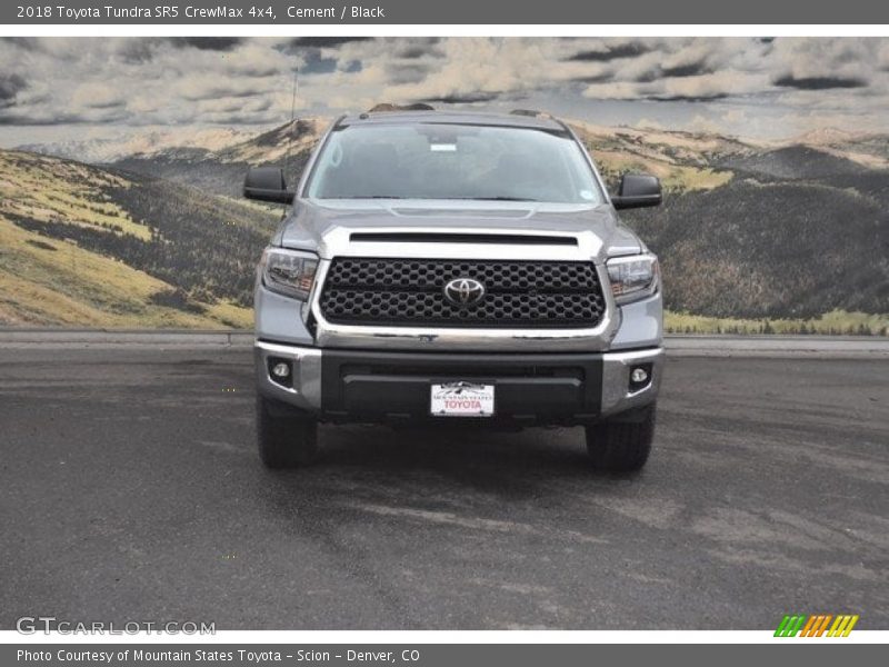 Cement / Black 2018 Toyota Tundra SR5 CrewMax 4x4