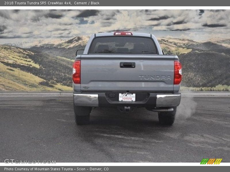 Cement / Black 2018 Toyota Tundra SR5 CrewMax 4x4