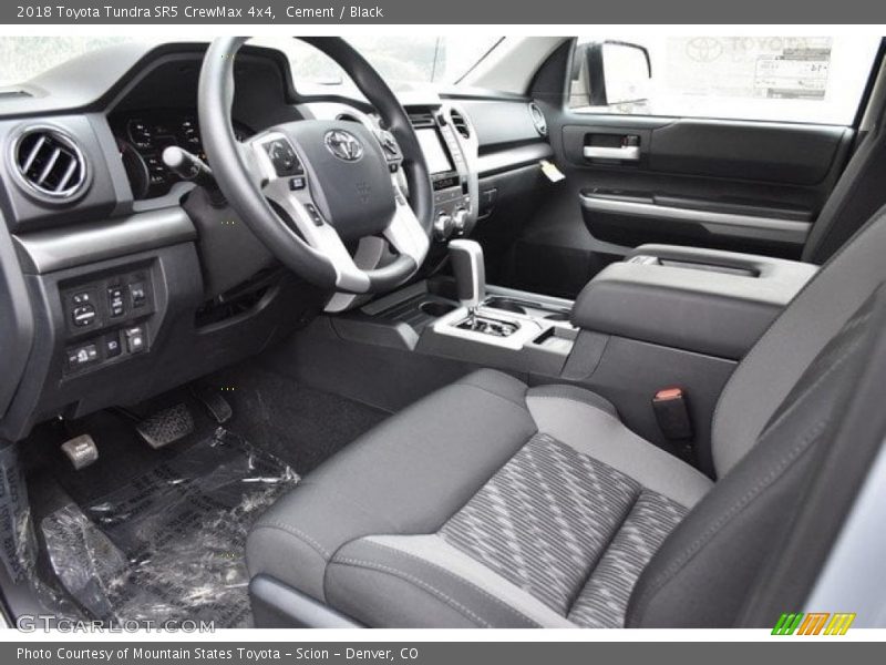Cement / Black 2018 Toyota Tundra SR5 CrewMax 4x4