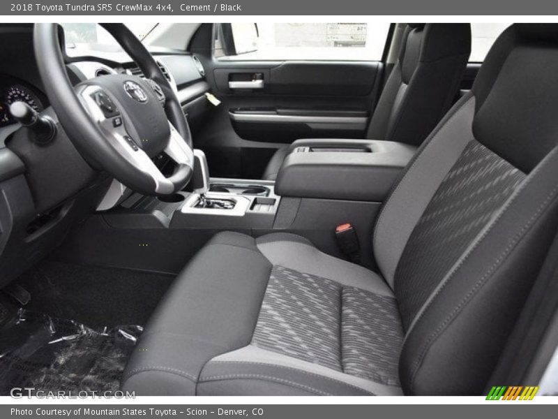 Cement / Black 2018 Toyota Tundra SR5 CrewMax 4x4