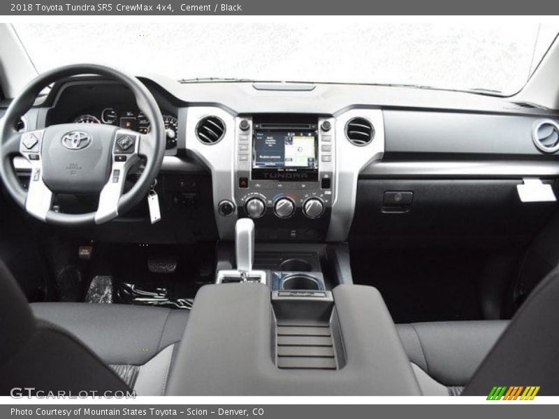 Cement / Black 2018 Toyota Tundra SR5 CrewMax 4x4