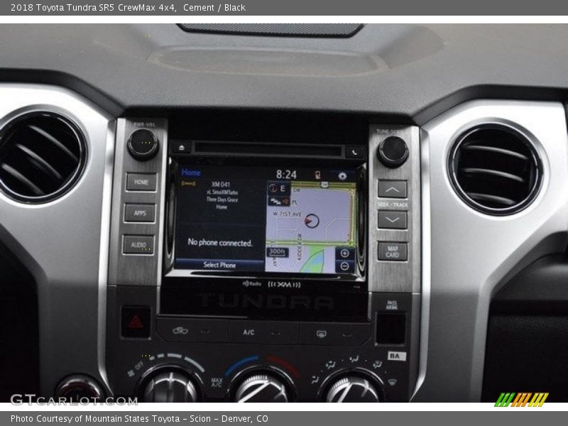 Cement / Black 2018 Toyota Tundra SR5 CrewMax 4x4