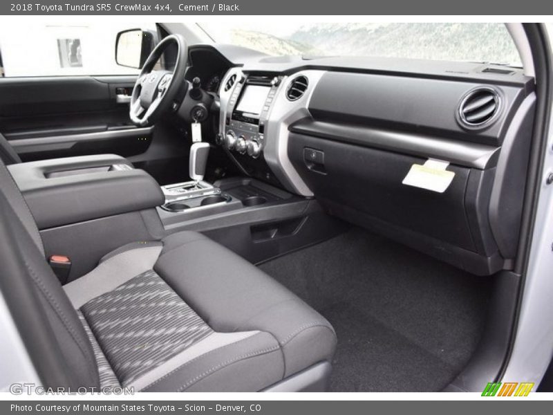 Cement / Black 2018 Toyota Tundra SR5 CrewMax 4x4