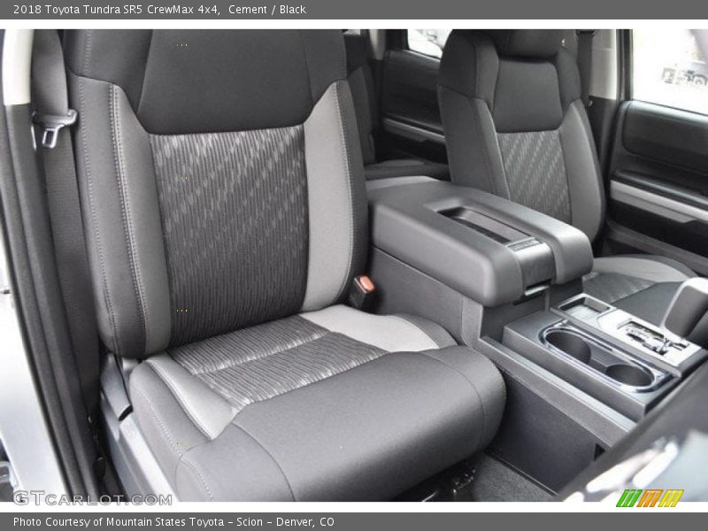 Cement / Black 2018 Toyota Tundra SR5 CrewMax 4x4