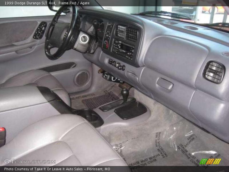 Flame Red / Agate 1999 Dodge Durango SLT 4x4
