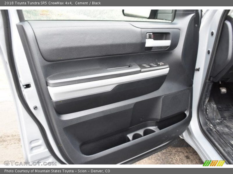Cement / Black 2018 Toyota Tundra SR5 CrewMax 4x4