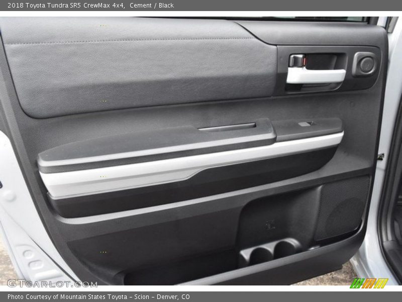 Cement / Black 2018 Toyota Tundra SR5 CrewMax 4x4