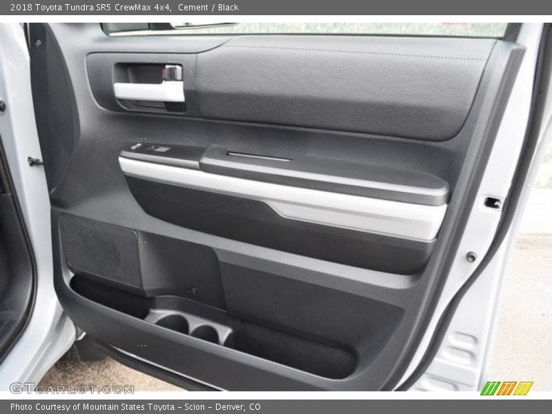 Cement / Black 2018 Toyota Tundra SR5 CrewMax 4x4