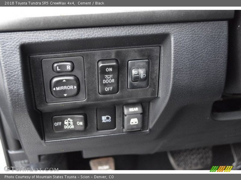 Cement / Black 2018 Toyota Tundra SR5 CrewMax 4x4