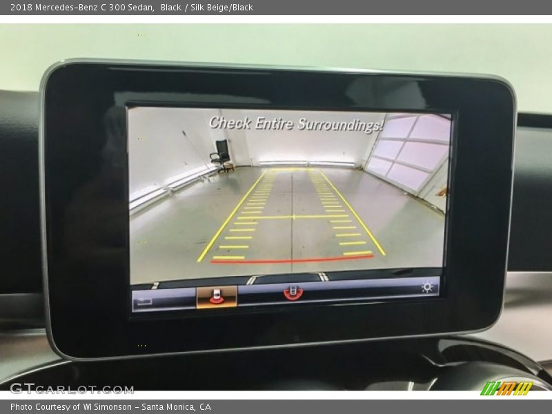 Black / Silk Beige/Black 2018 Mercedes-Benz C 300 Sedan