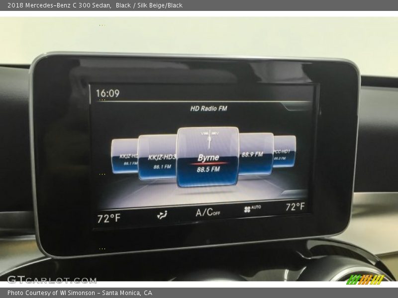 Black / Silk Beige/Black 2018 Mercedes-Benz C 300 Sedan