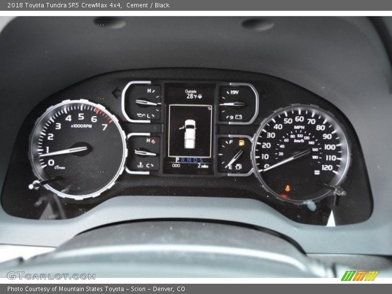 Cement / Black 2018 Toyota Tundra SR5 CrewMax 4x4