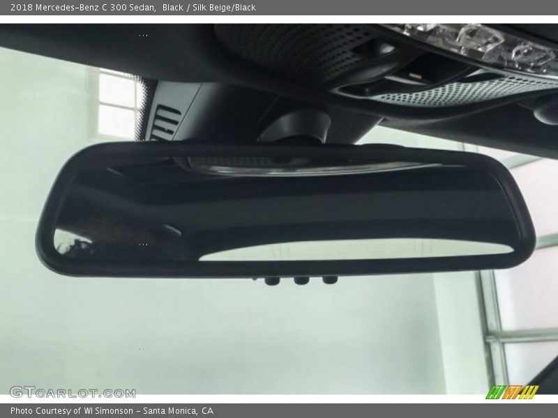 Black / Silk Beige/Black 2018 Mercedes-Benz C 300 Sedan