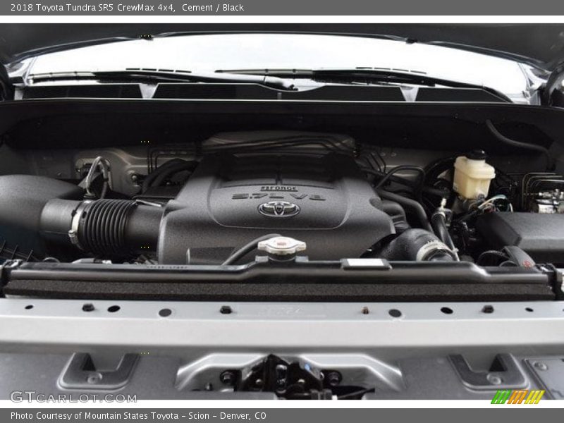 Cement / Black 2018 Toyota Tundra SR5 CrewMax 4x4