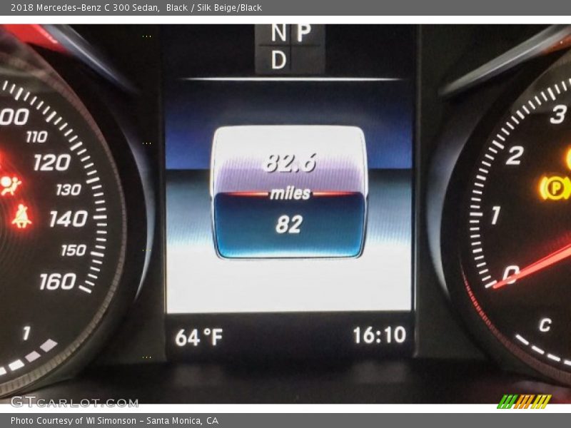 Black / Silk Beige/Black 2018 Mercedes-Benz C 300 Sedan