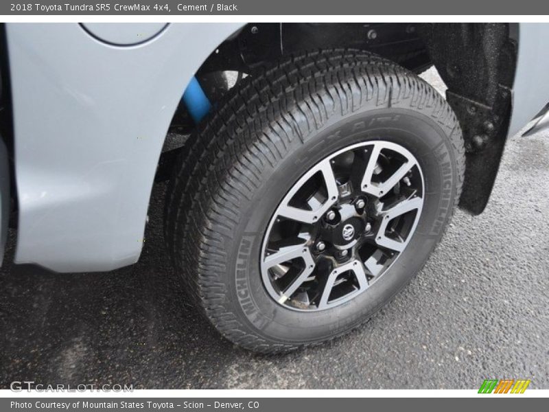 Cement / Black 2018 Toyota Tundra SR5 CrewMax 4x4