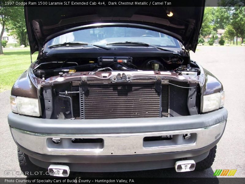 Dark Chestnut Metallic / Camel Tan 1997 Dodge Ram 1500 Laramie SLT Extended Cab 4x4