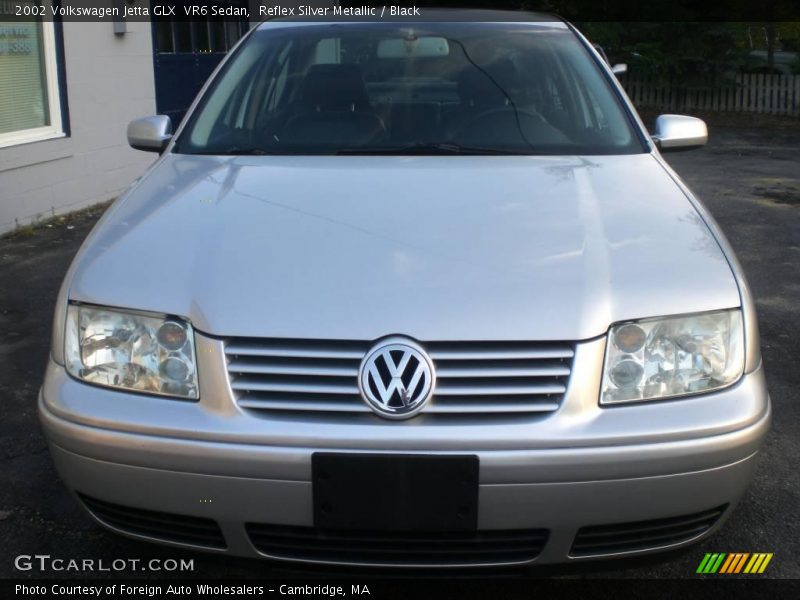 Reflex Silver Metallic / Black 2002 Volkswagen Jetta GLX  VR6 Sedan