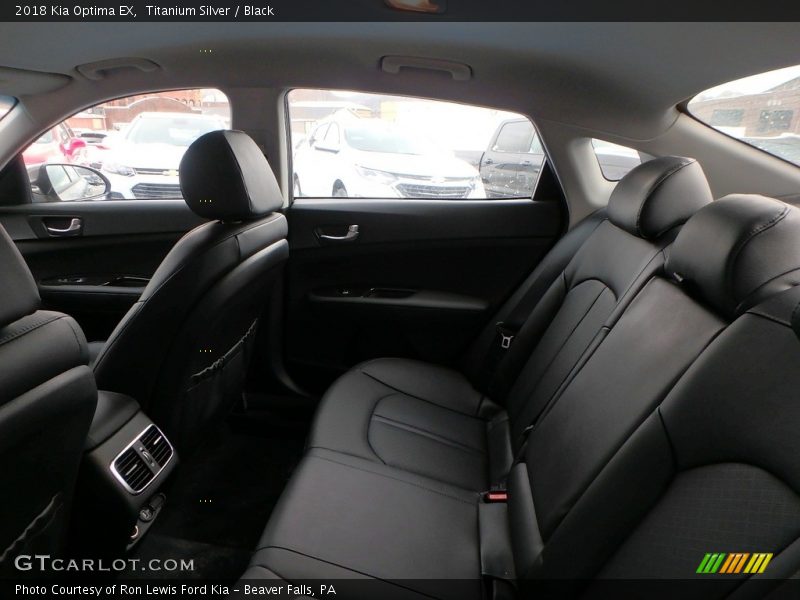 Titanium Silver / Black 2018 Kia Optima EX