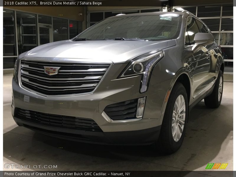 Bronze Dune Metallic / Sahara Beige 2018 Cadillac XT5